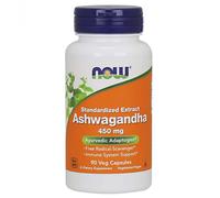 Now Foods – Ashwagandha 450 mg – 90 gélules végétales