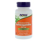 NOW FOODS ASHWAGANDHA EKSTRACT 450 MG 90 GÉLULES VÉGÉTARIENNES