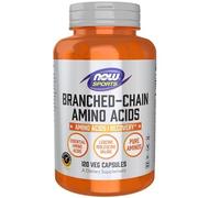 Now Foods BCAA (Amino Acids) 120 capsules végétaliennes acides aminés à chaîne ramifiée