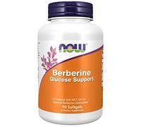 Now Foods Berberine Glucose Support, 400 mg de berbérine par capsule, 60 capsules vegan de berbérine, berbérine HCl pure issue de Berberis aristata avec huile MCT, 1 capsule par jour