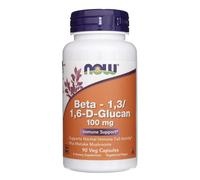 Now Foods Complément alimentaire Bêta 1,3/1,6-D-Glucan 100 mg 90 capsules