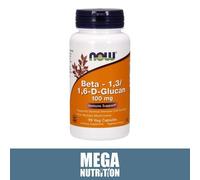 Now Foods Beta-1,3/1,6 D-Glucane 100mg 90 Veggie Capuchons Immunitaire Support