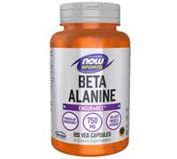 NOW Foods Bêta-alanine 750 mg - 120 gélules