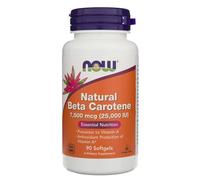 Now Foods - Complément alimentaire Bêta-carotène 25 000 IU - 90 capsules