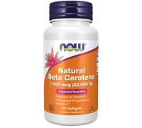 Now Foods - Complément alimentaire Bêta-carotène 25 000 IU - 90 capsules