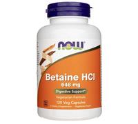 Now Foods Complément alimentaire Bétaïne HCl 648 mg 120 gélules végétales