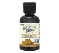 Now Foods Better Stevia Édulcorant liquide Caramel anglais 60 ml