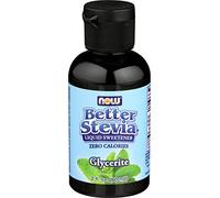 NOW Foods Better Stevia Glycérite - Édulcorant zéro calorie (sans alcool) 2 fl. oz