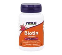 Biotine 1000 mcg 100 Veg Capsules Now Foods