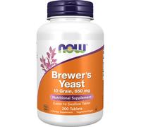 Now Foods Levure de biere 650 mg, 200 comprimés