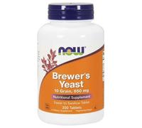 NOW Foods Brewer's Yeast Levure de bière 650 mg 200 comprimés