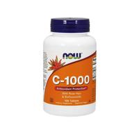 Now Foods Vitamine C-1000 avec cynorrhodons et bioflavonoïdes 100 comprimés