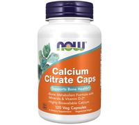 Now Foods Calcium Citrate Caps - 120 Veg Capsules