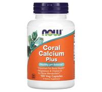 Now Foods Calcium Corallien Plus, 100 Gélules Végétales