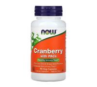 NOW FOODS CANNEBERGE AVEC PACS, 90 CAPSULES VÉGÉTALES