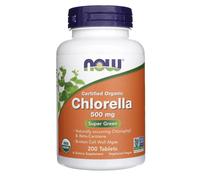 Now Foods Chlorella 500 mg, 200 comprimés