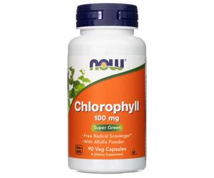 Now Foods Chlorophyll 100 mg, 90 capsules
