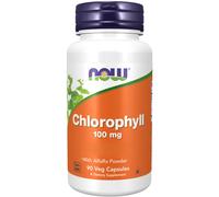 Now Foods, chlorophylle, 100 mg, 90 légumes. Capsules - Livraison éclair