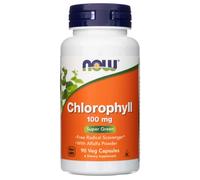 Now Foods Chlorophyll 100 mg, 90 capsules
