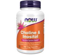 NOW Foods Choline et Inositol 500 mg - . 100 caps