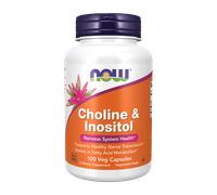 Now Foods Choline et Inositol 500 mg, 100 capsules