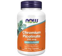 Now Foods Chromium Picolinate 200mcg 250 VCaps
