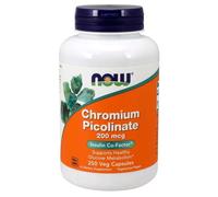 Now Foods Complément alimentaire Picolinate de Chrome 200 mcg – 250 gélules végétales