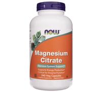 Now Foods Citrate de magnésium 133 mg, 240 capsules