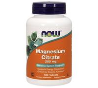 Now Foods – Citrate de magnésium 200 mg – 100 comprimés