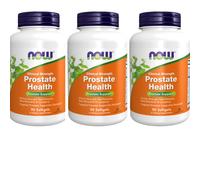 NOW Foods Clinique Force Prostate Santé 3X90gels Kascher Quercétine/Trans-Resv