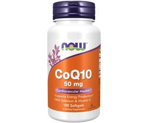 NOW FOODS Coenzyme Q10 50 mg (100 gélules)
