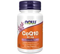 NOW Foods CoQ10 avec oméga-3 60 mg – 60 gélules