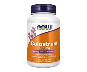 NOW Foods Colostrum, 500mg - 120 vcaps