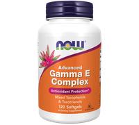 NOW FOODS Complexe Avancé De Gamma E 120 Gélules Casher D-alpha Tocophérol
