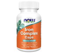 Now Foods Complexe de Fer 27 mg, 100 gélules