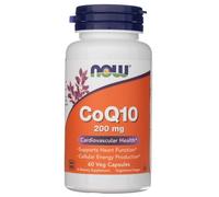 Now Foods Complément alimentaire Coenzyme Q10 (CoQ10) 200 mg 60 gélules