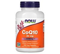 Now Foods Coq10, 30 Mg, 240 Capsules Végétariennes