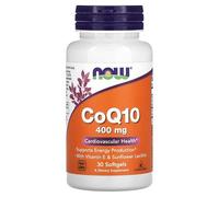 Now Foods Coq10, 400 Mg, 30 Capsules À Enveloppe Molle