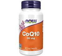 Now Foods, CoQ10 (Coenzyme Q10), 30mg, Haute Dosé, 60 Capsules végétaliennes, Testé en Laboratoire, Sans Gluten, Végétarien, Sans Soja, Sans OGM