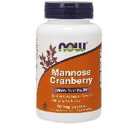 Now Foods D-Mannose avec Canneberges - 90 Capsules Végétales
