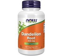 Now Foods, Dandelion Root (Racine de Pissenlit), 500mg, 100 Capsules végétaliennes, Testé en Laboratoire, Végétal, Sans Gluten, Sans Soja, Végétarien