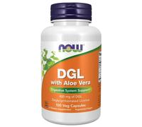 Now Foods DGL 400 mg avec Aloe Vera - 100 Capsules