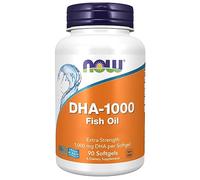 Now Foods, DHA-1000 Fish Oil, avec 1000mg DHA par Capsule, Haute Dosé, 90 Capsules molles, Testé en Laboratoire, Sans Gluten, Sans Soja, Sans OGM
