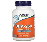 Now Foods DHA-250 Huile de poisson - 120 capsules molles