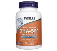 Now Foods Huile de poisson DHA 500 mg 90 capsules molles