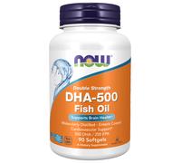 Now Foods Double Strenght DHA-500 Fish Oil 90 Softgels