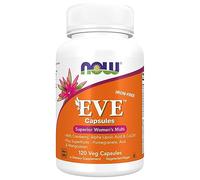 Now Foods, EVE, Multivitamines pour Femmes, 120 Capsules végétaliennes, Testé en Laboratoire, Sans Gluten, Végétarien, Sans OGM