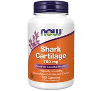 Now Foods Extrait De Cartilage De Requin 750 Mg 100 Gélules