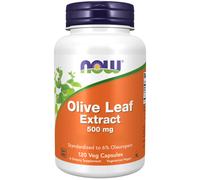 Now Foods, extrait de feuille d'olivier, 500 mg, 120 légumes. Capsules - Livr...