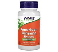 Now Foods Extrait De Ginseng Américain, 100 Capsules Végétales